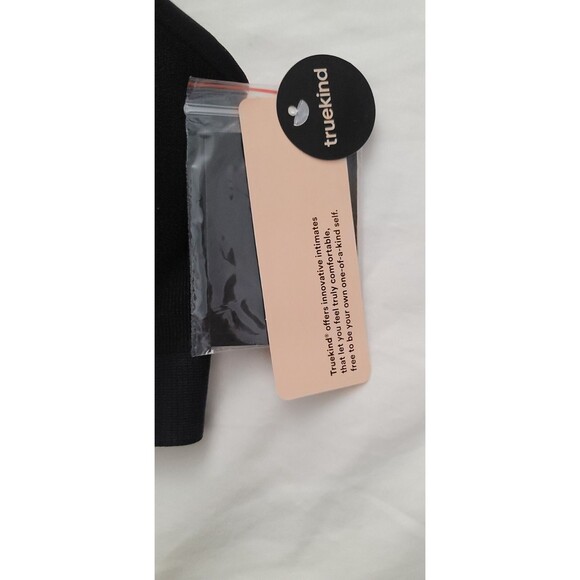 Truekind Womens Sz XL Daily Comfort Wireless Shaper Bra w/ Extender Black 10022 - Picture 4 of 12